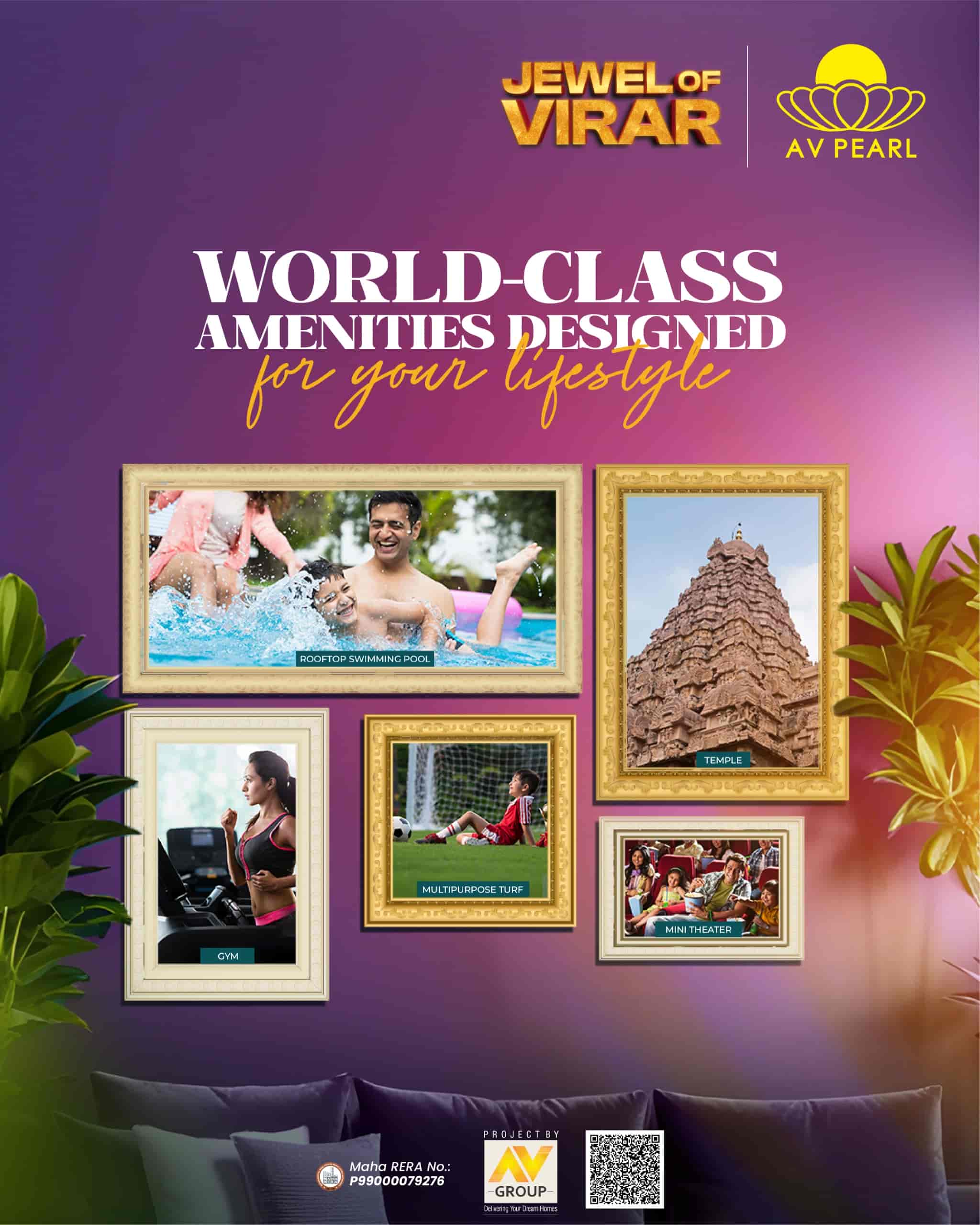 30+ World Class Amenities